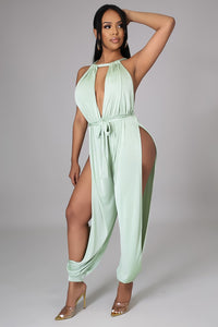 Date Night Side Slit Jumpsuit