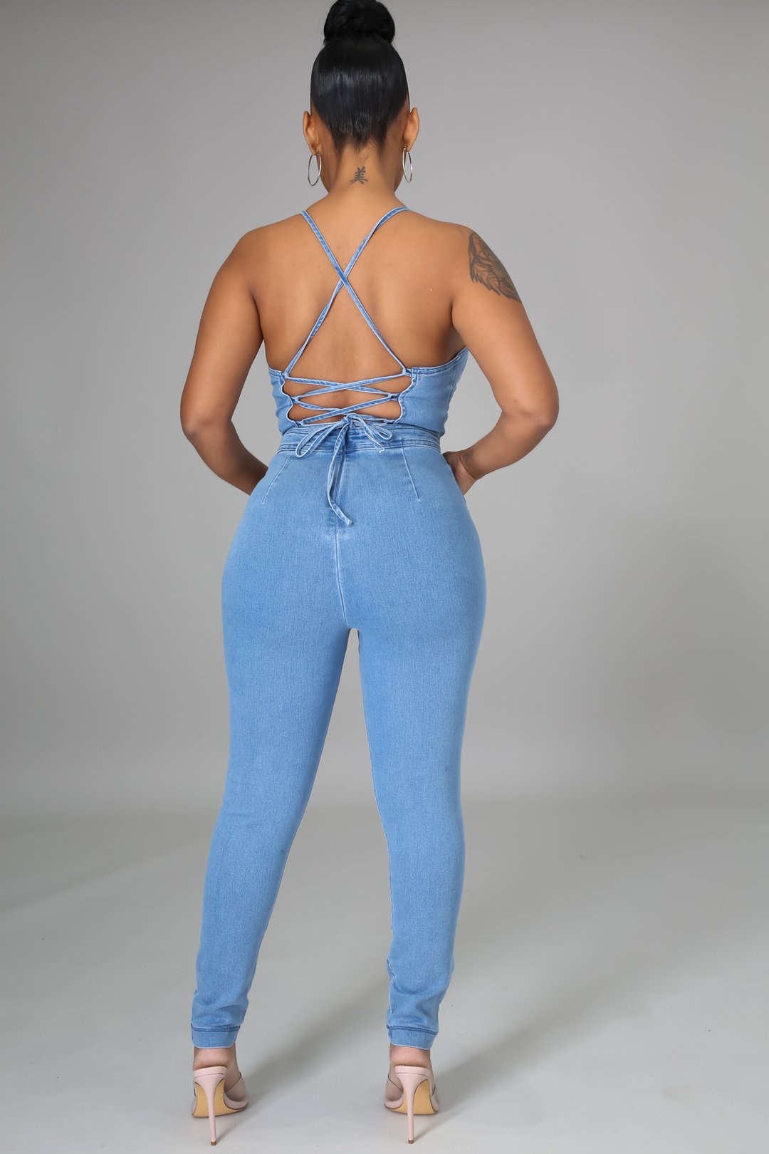 Killing It Denim Jumpsuit