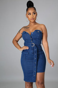 Im Worth It Denim Dress